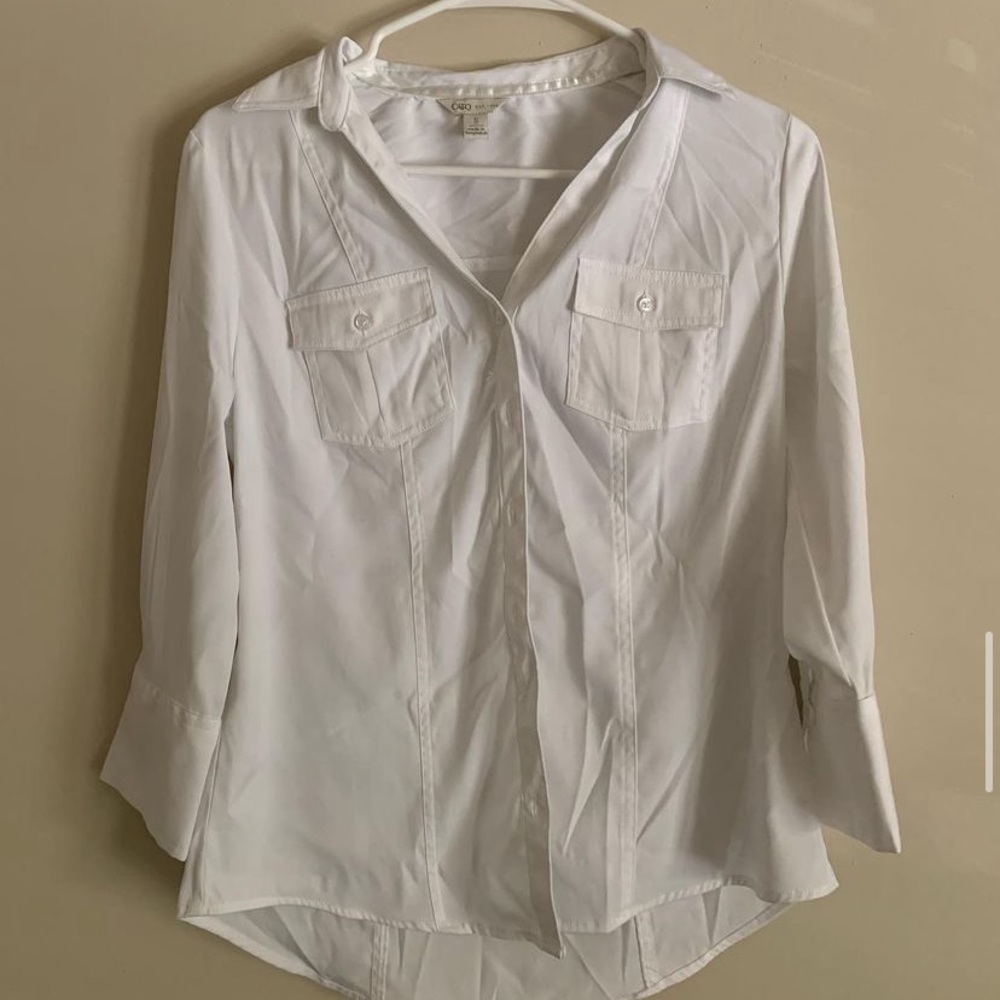 White Button Up